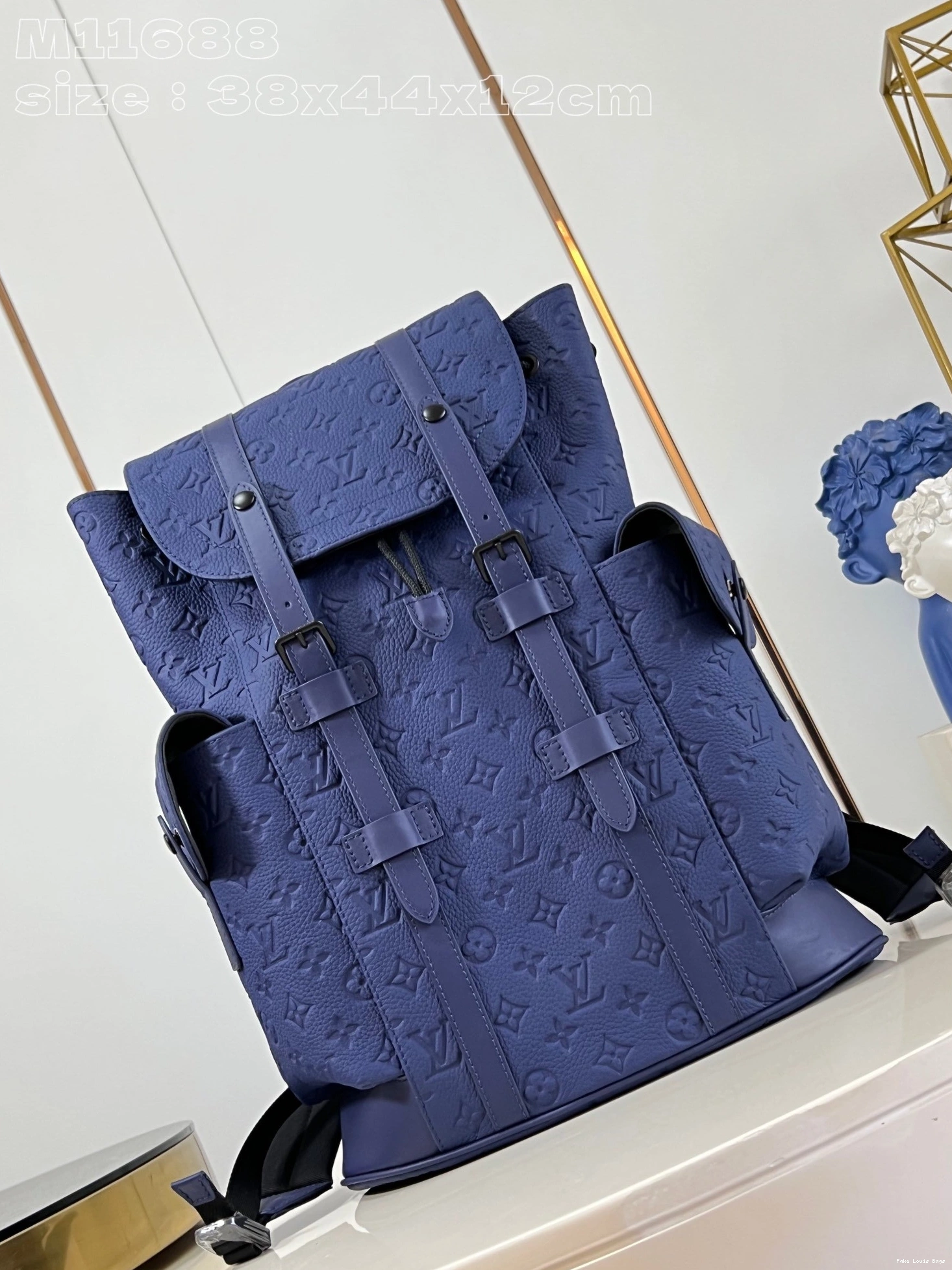 Repzbay Christopher Backpack MM-38*44*12.5CM Vuitton Louis 0723